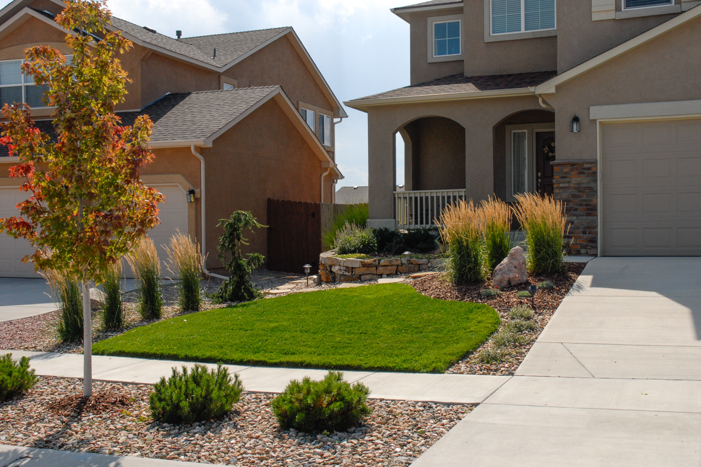 Easy Maintenance Front Yard
